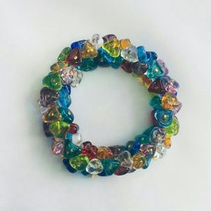 Antica Murrina Rubik Glass Drop Stretch Bracelet